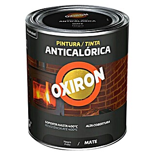Oxiron Pintura Anticalórica (Negro, 750 ml, Mate)