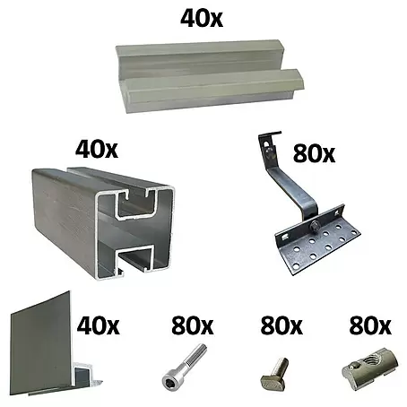 Absaar  Befestigungs-Set