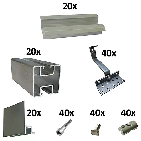 Absaar  Befestigungs-Set