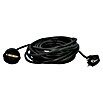 Voltomat Verlängerungskabel (Schwarz, 10 m)