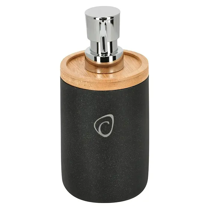 Camargue Seifenspender Vero - Bambus, Anthrazit, Hhe: 17 cm online kaufen  bei BAUHAUS