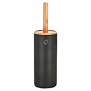Camargue WC-Bürstengarnitur Vero (Bambus, Anthrazit, Höhe: 38 cm)