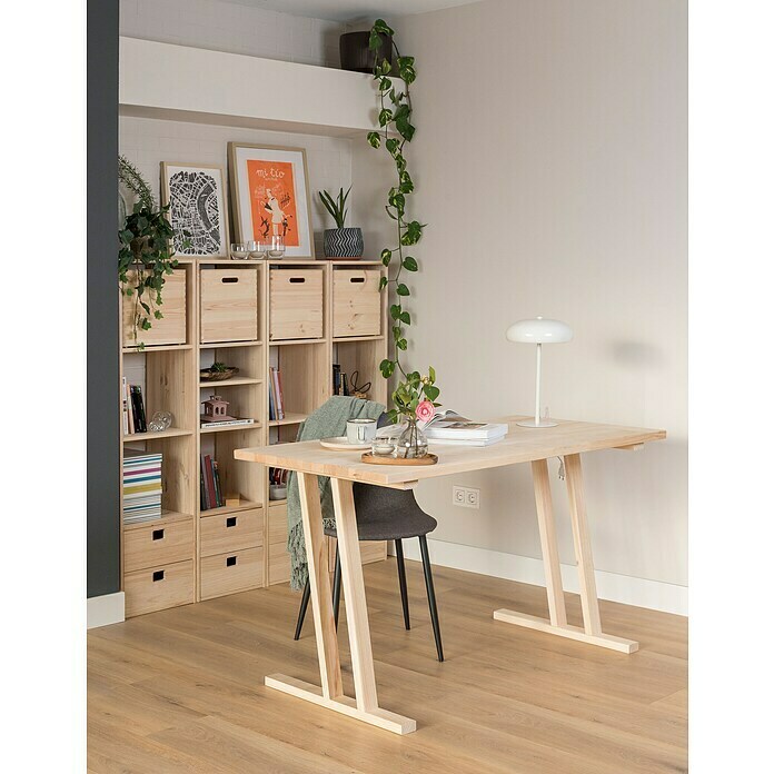 Patas de madera BOK para una mesa de comedor o escritorio - Astiblog