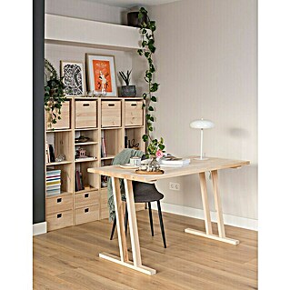 Astigarraga Mesa de escritorio Bok (L x An x Al: 120 x 60 x 75 cm, Permite 4 posiciones diferentes, 3 pzs.)