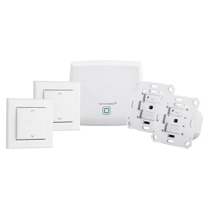 Homematic IP Starter-Set Beschattung HmIP-SK20Smarte Steuerung: Homematic IP App