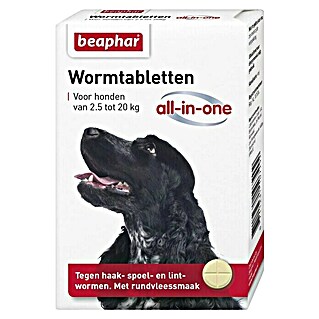 Beaphar Ontwormingsmiddel A-I-O H Tabletten voor honden tot 20 kg (Honden)