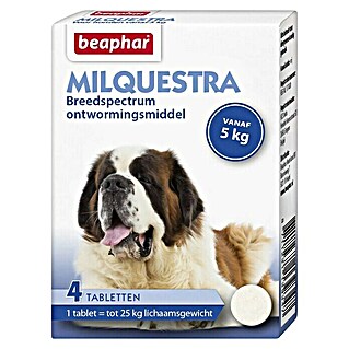 Beaphar Ontwormingsmiddel Milq tabletten voor grote honden (Honden)