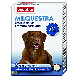 Beaphar Ontwormingsmiddel Milq tabletten voor normale honden (Honden)