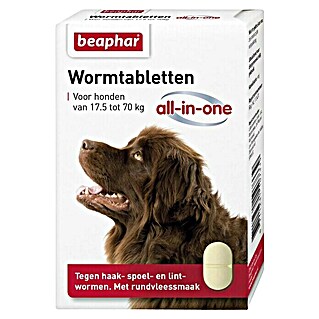 Beaphar Ontwormingsmiddel A-I-O H Tabletten voor honden vanaf 17,5 kg (Honden)