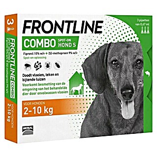 Frontline Ongedierte-Stop Anti-vlooien/teken Combo (Geschikt voor: Honden)