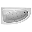 Ottofond Whirlpool Balaton (160 x 90 cm, Sanitäracryl, Weiß, Premium, Linksseitig) | BAUHAUS