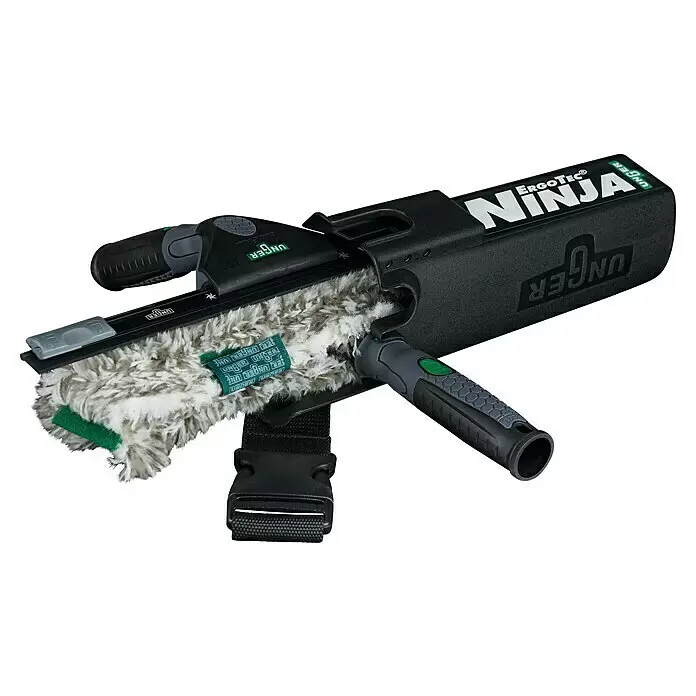 Unger ErgoTec Glasreinigungs-Set Ninja 4in1 Advanced Kid4 -tlg.
