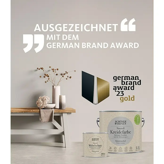 SCHÖNER WOHNEN-Farbe Naturell Versiegelung Möbelschutz - Farblos Transparent, Matt, 500 ml - Ausgezeichnete SCHÖNER WOHNEN Naturfarben: Kreidefarbe und Möbelschutz für ein stilvolles Zuhause.