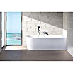 Ottofond Whirlpool Siesta Corner (178 x 78 cm, Sanitäracryl, Weiß, Light, Linksseitig) | BAUHAUS