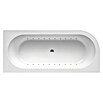 Ottofond Whirlpool Siesta Corner (178 x 78 cm, Sanitäracryl, Weiß, Light, Linksseitig) | BAUHAUS