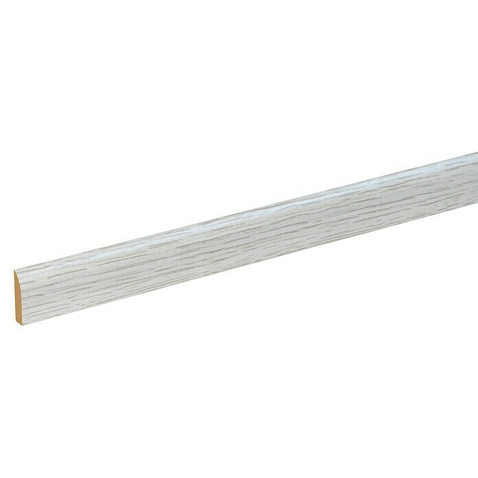 Plakplint Oak Major White (l x b x h: 240 x 2,4 x 0,5 cm) | BAUHAUS