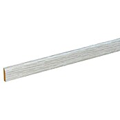 Plakplint Oak Major White (l x b x h: 240 x 2,4 x 0,5 cm) | BAUHAUS