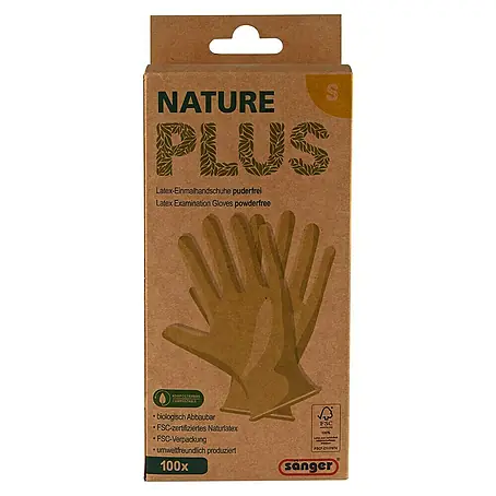 Sänger  Einmalhandschuhe Nature Plus