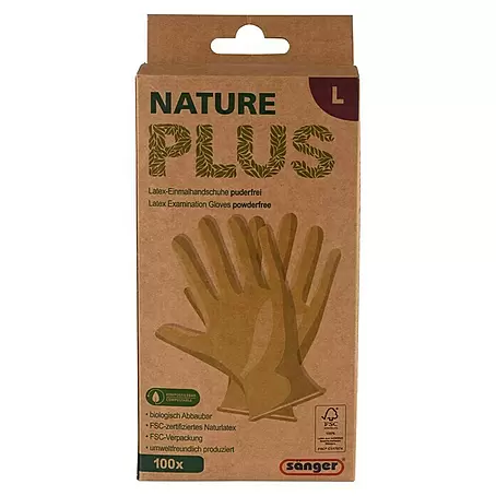 Sänger  Einmalhandschuhe Nature Plus