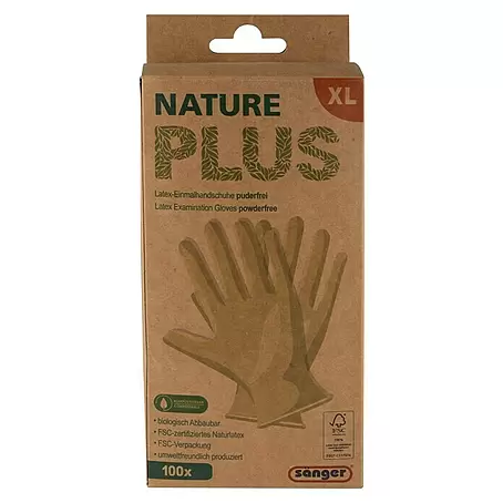 Sänger  Einmalhandschuhe Nature Plus