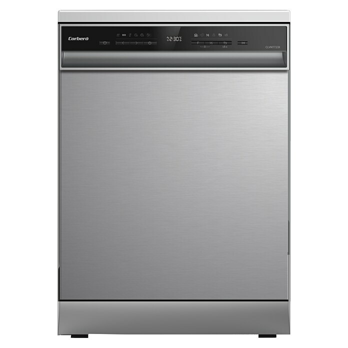 Corberó Lavavajillas CLVM7723 (Apto para: 14 cubiertos, L x An x Al: 59,8 x 59,8 x 85 cm, Inox) | BAUHAUS