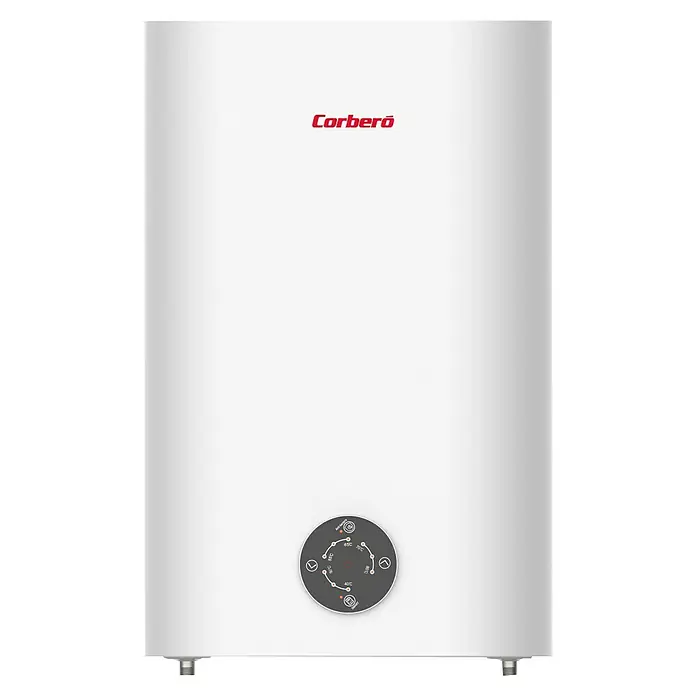 Corberó Termo eléctrico reversible CTWD - 100 l, 1.800 W, Montaje en la pared - Calentador de agua Corberó: Termo eficiente y fiable para el uso diario, equipado con control de temperatura para un rendimiento óptimo.