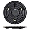 Wagner System Pflanzenroller Ultraflat (Ø x H: 30 x 3 cm, Kunststoff, Schwarz, Max. Belastung: 100 kg) | BAUHAUS