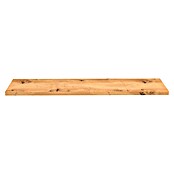 Polica za regal  (Hrast grča, 80 x 20 x 1,6 cm) | 4546 - Regalböden Dekor | GADB - Fertigteile | GAD - Regale | GA - Leimholz / Regale | G - Holz/Bauelem | BAUHAUS