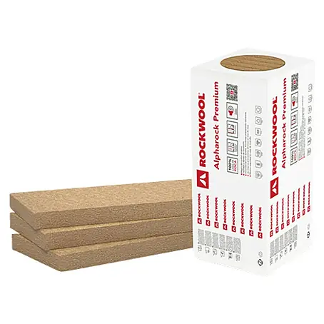 Rockwool  Lana de roca semirrígida Alpharock Premium