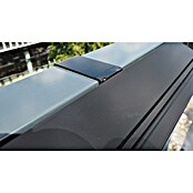 Juliana Gewächshaus Urban Balcony (Außenmaß inkl. Dachüberstand (B x T): 60 x 27 cm, Material Seitenwand: Glas, 4 mm, Schwarz) | BAUHAUS