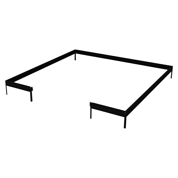Juliana Gewächshaus-Fundamentrahmen (296 x 296 x 12 cm, Passend für: Juliana Gewächshaus Oase 8,8 m²) | BAUHAUS