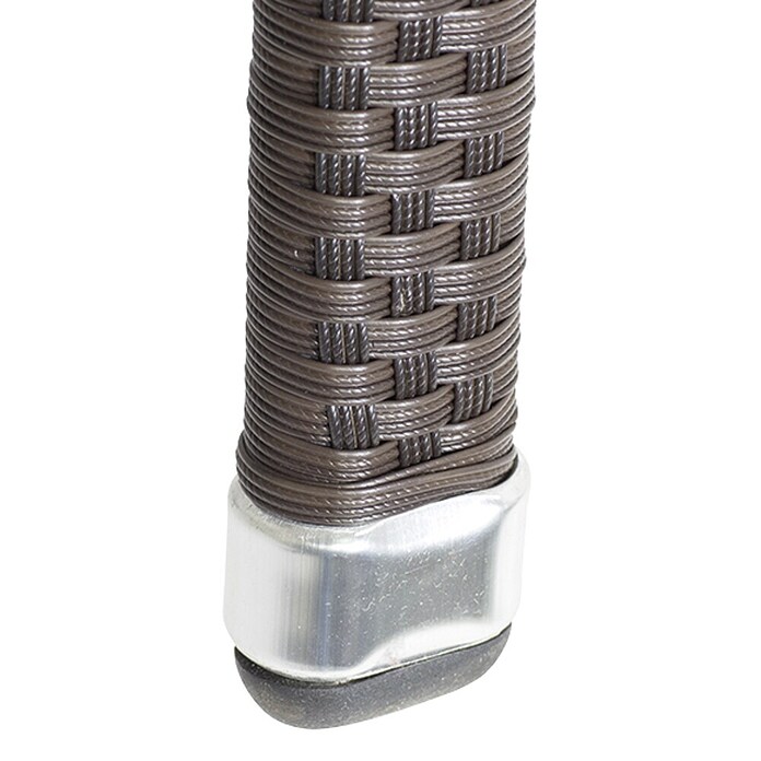 Siena Garden Stapelstuhl Minas (Maron, Polyrattan, Breite: 56 cm)