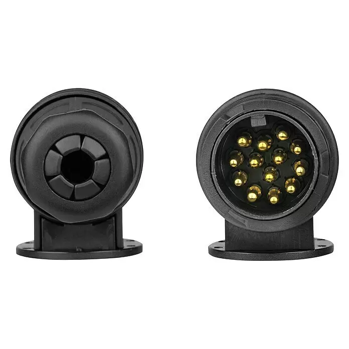 LAS Stecker - 13-polig, 12 V - Vorderansicht