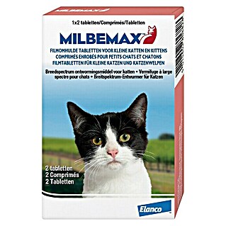 Milbemax Ongedierte-Stop Ontwormingstabletten (2 st., Geschikt voor: Katten)