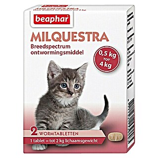 Beaphar Ontwormingsmiddel Milquestra  (2 st., Katten)