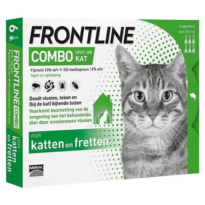 Frontline Ongedierte-Stop Combo Anti-vlooien/teken/luizen (6 st.) | BAUHAUS
