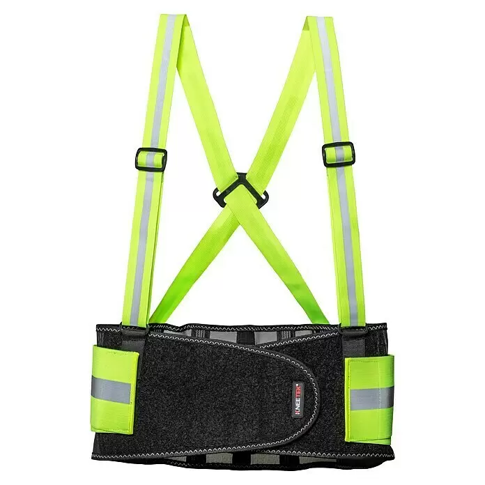 Kneetek Rückenstützgurt HiVis BR 110 - XXL - Vorderansicht