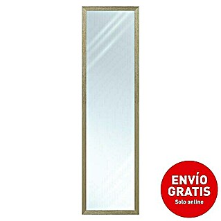 Espejo de pared PP (An x Al: 33 x 123 cm, Oro)