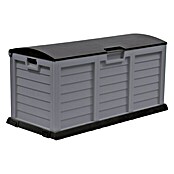 Siena Garden Garten-Aufbewahrungsbox Jumbo XXL (140 x 61 x 69 cm, Schwarz)