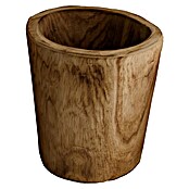 Vase Paulowna (Ø x H: 17 x 20 cm, Holz, Natur) | BAUHAUS