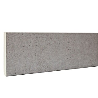 Zócalo de PVC espumado Concrete Titanium (2,2 x 13 x 90 mm)