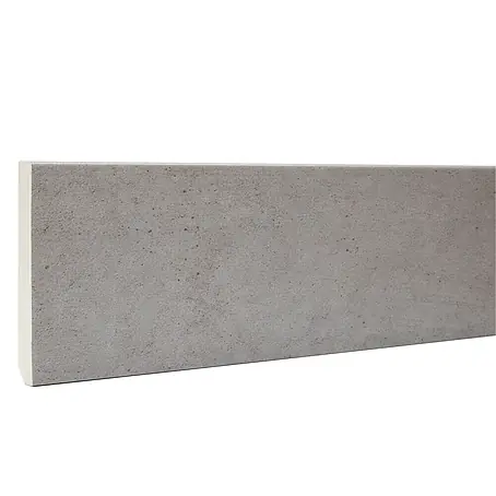 Rodapié espumado Concrete Titanium