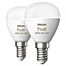 Philips Hue Smart-LED-Lampen-Set White & Color Ambiance Tropfen 