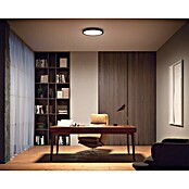 Philips Hue LED-Panel rund Aurelle (21 W, Ø x H: 39,5 x 4,7 cm, Schwarz, Warmweiß) | BAUHAUS