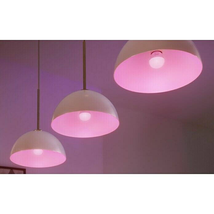 Philips Hue Smart-LED-Lampen Set White & Color Ambiance Tropfen (E14, Dimmbar, RGBW, 470 lm, 5,1 W, 1 Stk.) | BAUHAUS