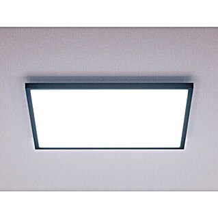 Philips Hue LED-Panel Aurelle (19 W, L x B x H: 30 x 30 x 4,6 cm, Schwarz, Warmweiß)