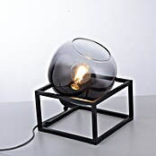 Just Light Zea Tischleuchte (L x B x H: 20 x 20 x 23,6 cm, Schwarz, E27) | BAUHAUS