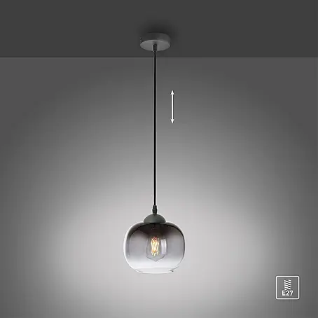 Just Light Zea Pendelleuchte rund