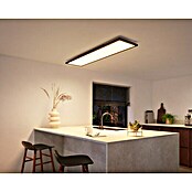 Philips Hue LED-Panel Aurelle (39 W, L x B x H: 120 x 30 x 4,6 cm, Schwarz, Warmweiß) | BAUHAUS