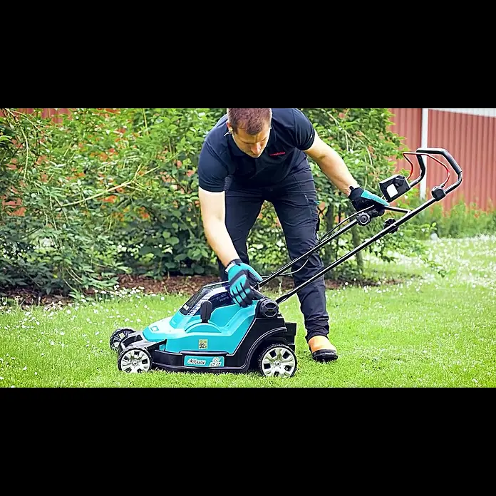 Makita LXT 18V Akku-Rasenmäher DLM432Z - 36 V, Ohne Akku, Schnittbreite: 43 cm - Makita Akku-Rasenmäher DLM432